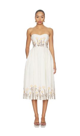 Agua by Agua Bendita Agua by Agua Bendita Pruna Midi Dress