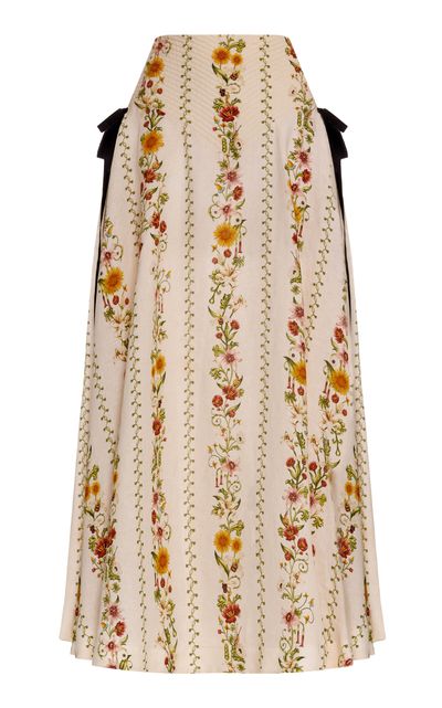 Agua by Agua Bendita Agua by Agua Bendita Reliquia Tristan Linen Maxi Skirt