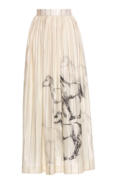 Agua by Agua Bendita Agua by Agua Bendita Tangelo Arena Cotton Skirt