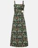 Agua by Agua Bendita Agua by Agua Bendita Verano cutout floral cotton midi dress - 1