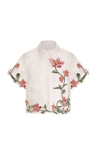 Agua by Agua Bendita Agua by Agua Bendita Virtuosa Castillo Linen Top