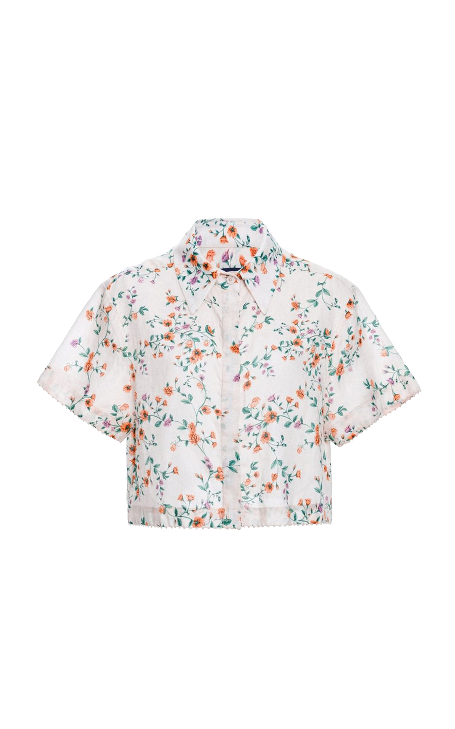Agua by Agua Bendita Agua by Agua Bendita Virtuosa Chinesis Cropped Shirt