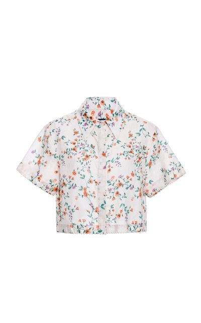 Agua by Agua Bendita Agua by Agua Bendita Virtuosa Chinesis Cropped Shirt