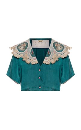 Agua by Agua Bendita Agua by Agua Bendita Vitral Nostalgia Top