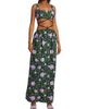 Agua by Agua Bendita Women's Peonia Cut-Out Strappy Maxi Dress - 3