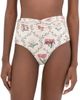 Agua by Agua Bendita Women's Vaiven Orquidea Ruched Bikini Bottom - 4