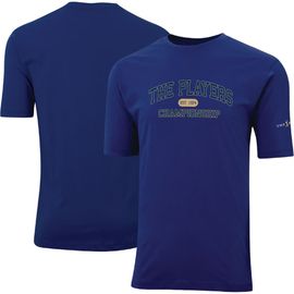 AHEAD Men's Ahead Navy THE PLAYERS Arched Logo Pembrooke T-Shirt