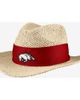 AHEAD Men's Ahead Tan Arkansas Razorbacks Wellington Gambler Hat  - 1
