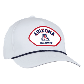 AHEAD Men's Ahead White Arizona Wildcats Alto Rope Adjustable Hat 
