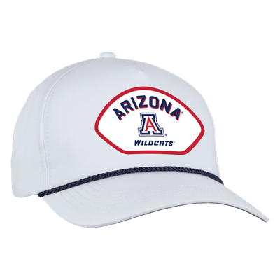 AHEAD Men's Ahead White Arizona Wildcats Alto Rope Adjustable Hat 