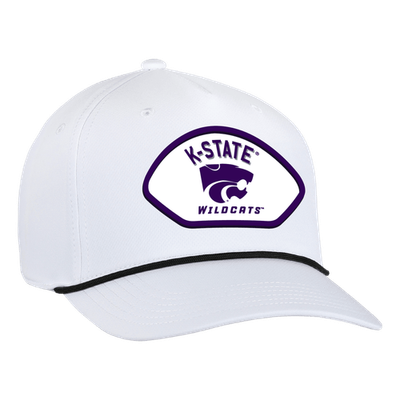 AHEAD Men's Ahead White Kansas State Wildcats Alto Rope Adjustable Hat 