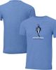 AHEAD Youth Ahead Blue Kentucky Derby Kentucky Derby 150 Finish Line Tri-Blend T-Shirt  - 1