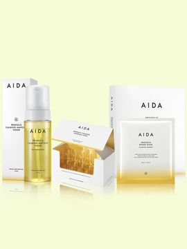 AIDA Calming Toner + Ampoule + Mask Set