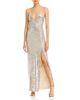 Aidan By Aidan Mattox Aidan by Aidan Mattox Sequined Column Gown - 1