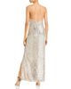 Aidan By Aidan Mattox Aidan by Aidan Mattox Sequined Column Gown - 3