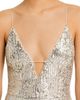 Aidan By Aidan Mattox Aidan by Aidan Mattox Sequined Column Gown - 4