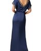 Aidan Mattox Aidan Mattox Crystal Detail Satin Crepe Blouson Gown - 2