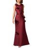 Aidan Mattox Aidan Mattox Stretch Mikado Long A Line Gown - 2