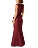 Aidan Mattox Aidan Mattox Stretch Mikado Long A Line Gown - 4