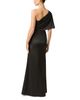 Aidan Mattox Aidan Mattox Stretch Mikado One Shoulder Dress - 4