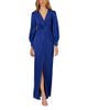 Aidan Mattox Aidan Mattox Twist Front Satin Dress - 1