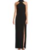 Aidan Mattox Women's Bonded Crêpe Scarf Column Gown - 2