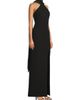 Aidan Mattox Women's Bonded Crêpe Scarf Column Gown - 4