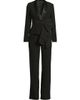 Aidan Mattox Women's Draped Stretch-Crepe Tuxedo-Style Jumpsuit - 1