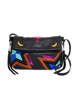 Aimee Kestenberg Women's Bali Leather Novelty Crossbody Bag