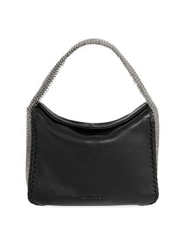 Aimee Kestenberg Women's Chain-Mail Top Handle Leather Bag