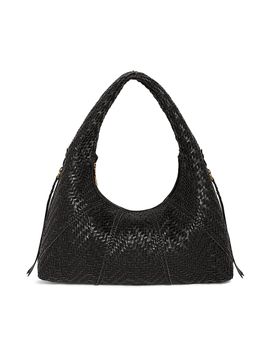 Aimee Kestenberg Women's Chelsea Leather Woven Hobo Bag