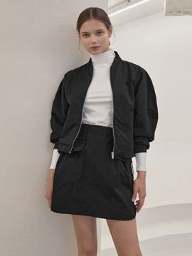 aimswing+8 Shirring Pocket Windbreaker Skirt