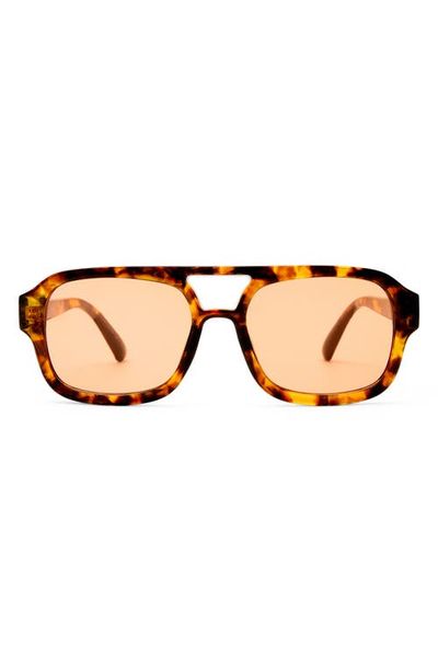 AIRE AIRE Aquarius 55mm Gradient Aviator Sunglasses