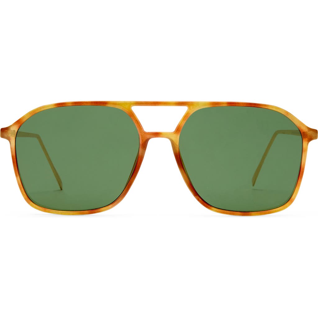 AIRE AIRE Cusp 55mm Aviator Sunglasses