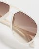 AIRE AIRE Skyveil Sunglasses Ivory One - 5