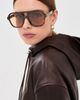 AIRE AIRE Whirlpool Sunglasses Chocolate Tort One - 3