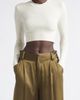 Aisling Camps Aisling Camps Crop Merino Wool Sweater - 1