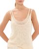 Aisling Camps Aisling Camps Flip Tank Top Ivory - 1