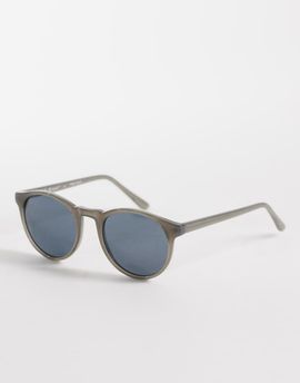 AJ Morgan AJ Morgan grad school round sunglasses in gray