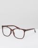 AJ Morgan AJ Morgan round clear lens glasses in tort-Brown - 1