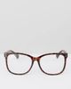 AJ Morgan AJ Morgan round clear lens glasses in tort-Brown - 2