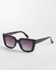 AJ Morgan AJ Morgan winners circle large square sunglasses in black with brown lenses - 1