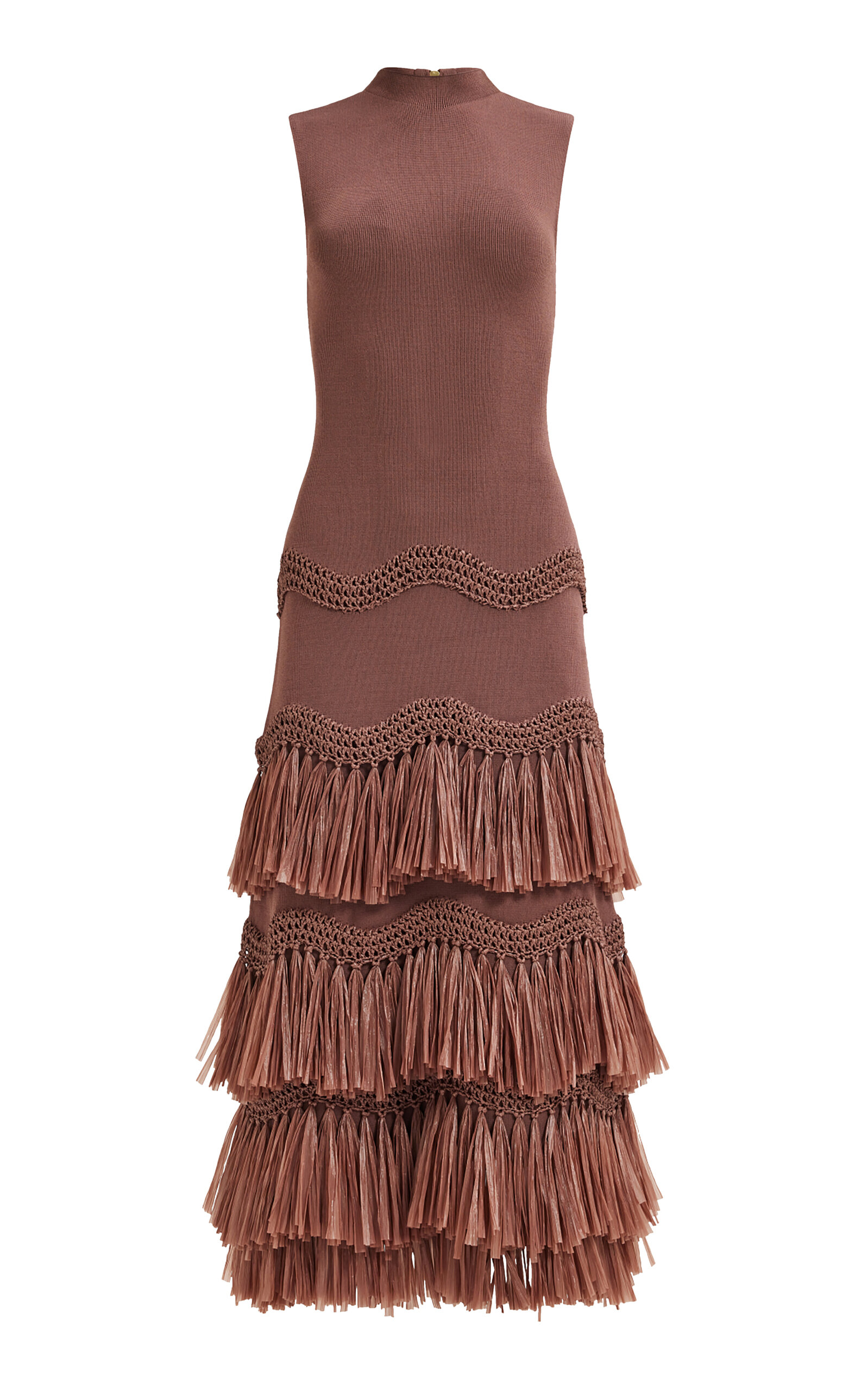 Aje Aje Adiere Knit Midi Dress