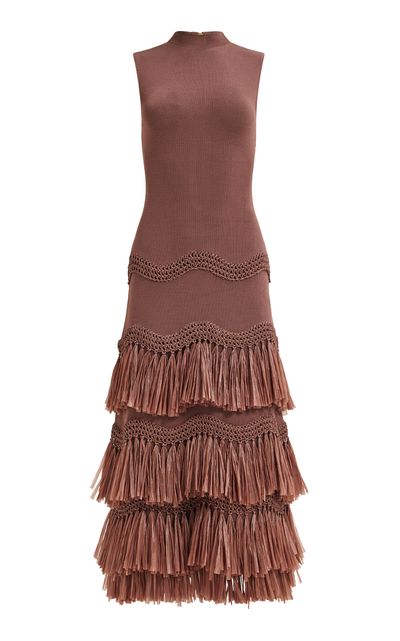 Aje Aje Adiere Knit Midi Dress