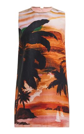 Aje Aje Asmarina Printed Mini Dress