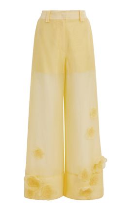 Aje Aje Cloudscape Organza WideLeg Pants