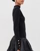 Aje Aje Elodi Knit Mini Dress Black - 4