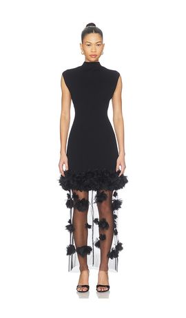 Aje Aje Fleura Knit Midi Dress