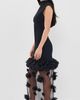 Aje Aje Fleura Knit Midi Dress Black - 4