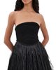 Aje Aje Florentia Raffia Mini Dress Black - 1